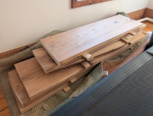(6 Pc.) 1.5" Thick Oak Planks