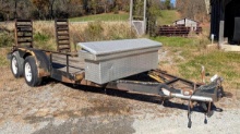 Shop Made Tandem Axle Utility Trailer