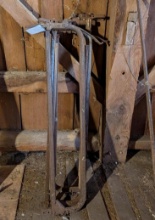 (3) Vintage Cow Stanchions