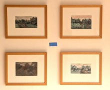 (4) H.Gorayeb Watercolor on Board