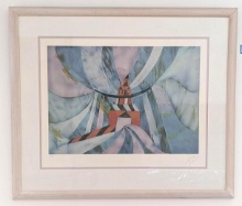 Yukako Okudaira "Aquarelle No.93" Abstract Watercolor