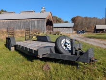 2006 Millennium 20' Tandem Axle Equipment Trailer