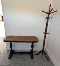 Jacobian Library Consol & Hardwood Hall Tree
