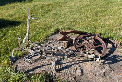 Antique Farm Equipment Decoratives