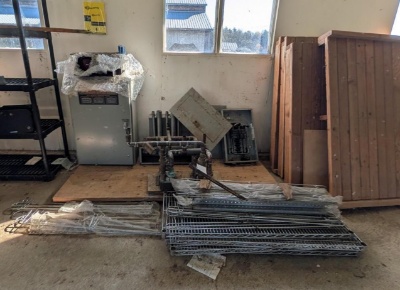 Wire Shelving, Copper Tubing, Breaker Boxes & Etc.