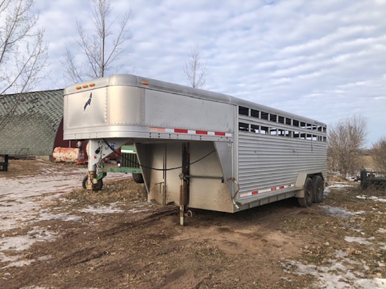 Featherlite Aluminum Stock Trailer