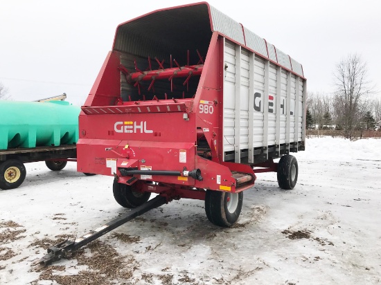 Gehl 980 Forage Box
