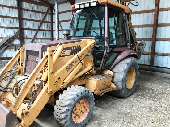 Case 580 Super K Extendahoe Backhoe