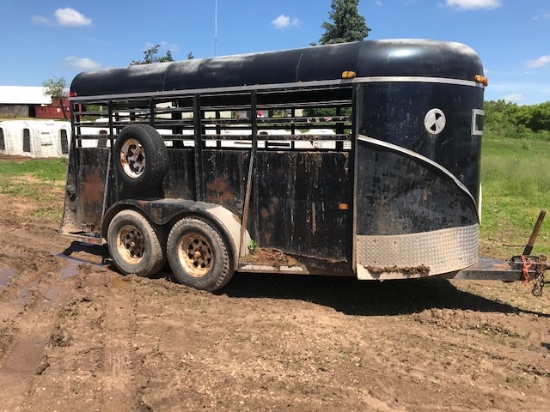 Cattle Bumper Pull Trailer