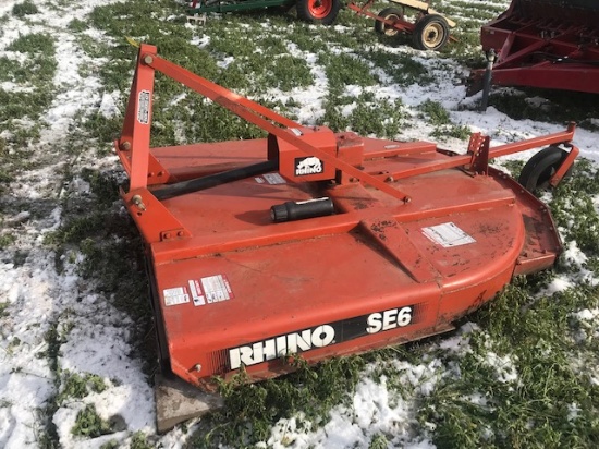 Rhino SE6 6' Brush Hog Rotary Mower