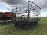 Graetz 16ft Self-Unloading Kicker Hay Rack