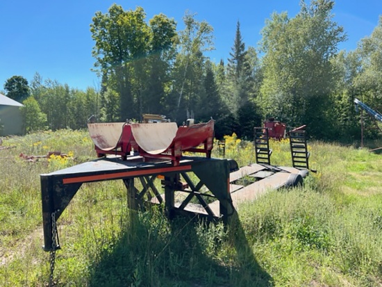 16ft Gooseneck Equipment Trailer