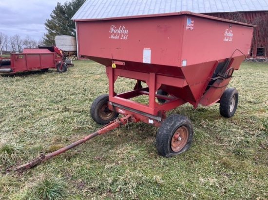 Ficklin 231 Gravity Wagon