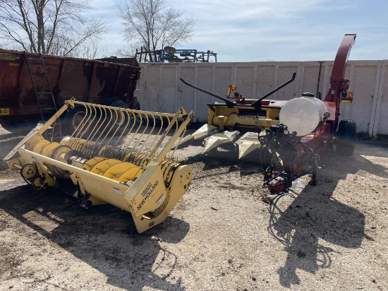 New Holland Chopper & Heads All To Go