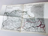 RARE 1780 Hand Colored Map of GRENADA & GUYANA - SOUTH AMERICA