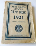 Anti-Saloon League Year Book (1921) TEMPERANCE REFORM - Facts on Alcohol and Liquor Traffic