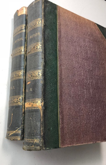 RAREST The History Of The Indian Mutiny (1858) Two Volume Set - SEPOY MUTINY OF 1858