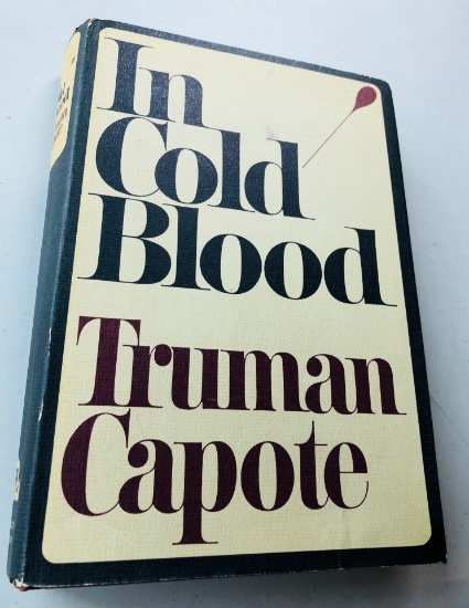 IN COLD BLOOD by Truman Capote (1965) First Edition - Third Printing