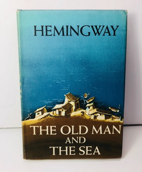 OLD MAN AND THE SEA by Earnest Hemingway (1952) First Edition Later Printing