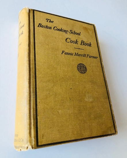 The Boston Cooking-School by Fannie Merritt Farmer (c.1920)