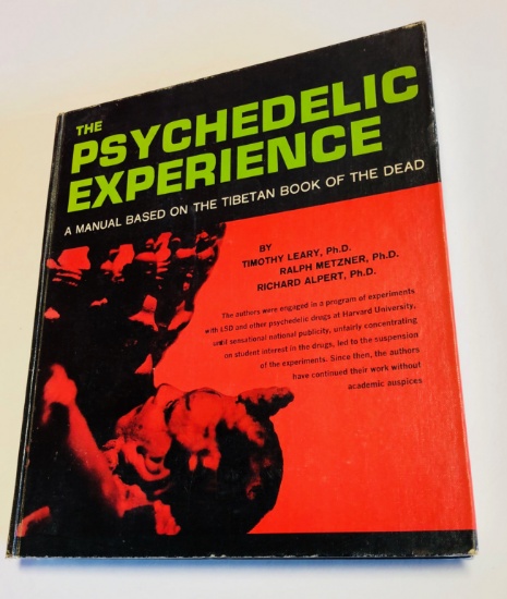 RARE The Psychedelic Experience by Timothy Leary (1965) Experiments in LSD