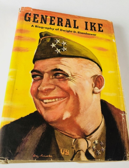 GENERAL IKE A Biography of Dwight D. Eisenhower (1944) Wartime Book Series