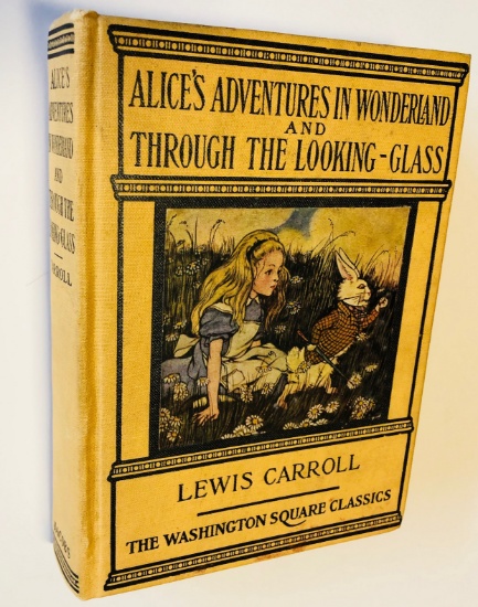 RARE Alice's Adventures in Wonderland by Lewis Carroll (c.1900) Illustrated