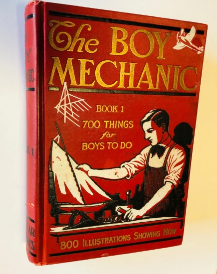 THE BOY'S MECHANIC 700 Things for Boys to Do (c.1914)