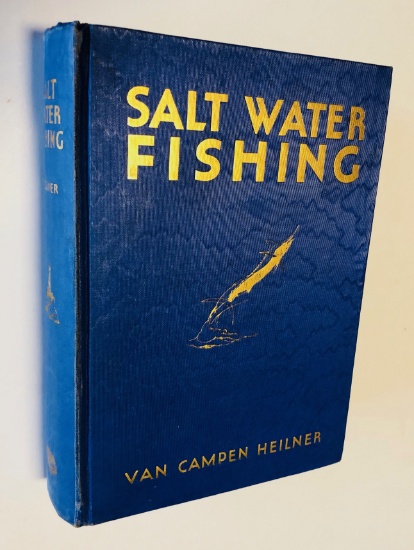 RARE Salt Water FISHING by Van Campen Heilner (1937) Illustrated
