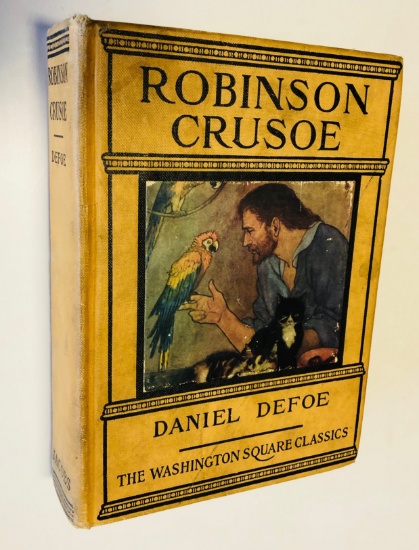 ROBINSON CRUSOE by Daniel De Foe (c.1900)