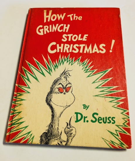 How the Grinch Stole Christmas! by Dr. Seuss (1957) First Edition