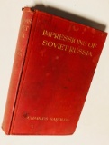 Through SOVIET Windows (1957) Impressions of Soviet Russia by Charles Sarolea (1924)