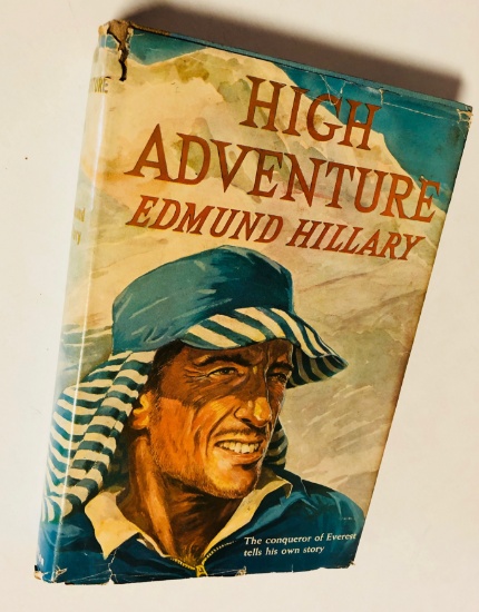 HIGH ADVENTURE by Sir Edmund Hillary (1955) EVEREST