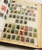 LARGE Vintage STAMP ALBUM with MANY STAMPS