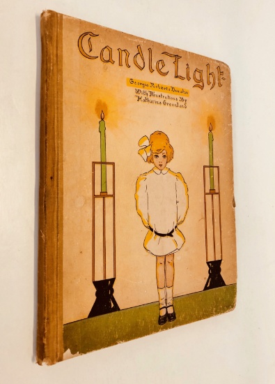 Candle Light by Georgia Roberts Durston (1906) Antique Children's Book