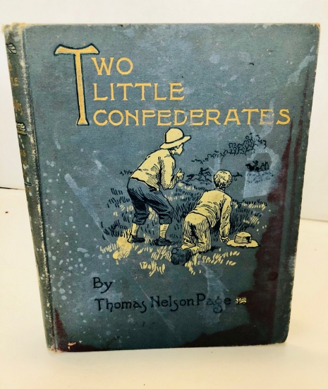 RARE Two Little Confederates (1905) by Thomas Nelson Page (19