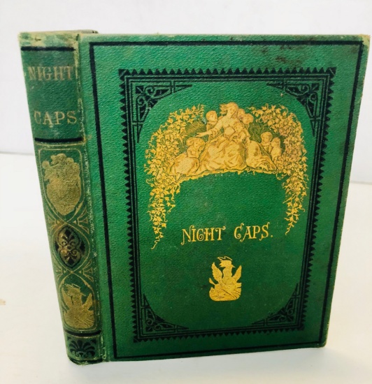 NIGHTCAPS (1873) Antiquarian Children's Book