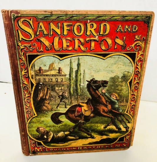 SANFORD and MERTON in Words of One Syllable by Mary Godolphin (c.1880)
