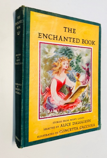 The ENCHANTED BOOK by Alice Dangliesh (1947) Illustrated