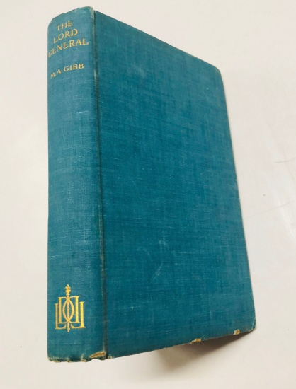 The Lord General a Life of Thomas Fairfax by M.A. Gibb (1938) with LETTER from LORD FAIRFAX