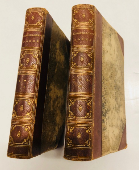 Poems by HENRY WADSWORTH LONGFELLOW (1865) Two Volumes