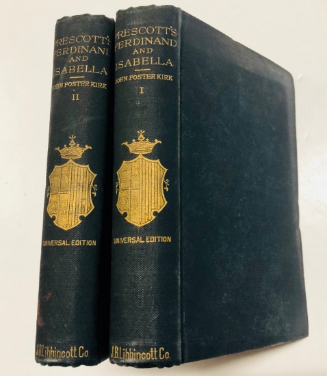 History of the Reign of Ferdinand and Isabella the Catholic (c.1890) Two Volumes