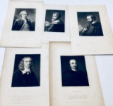 LARGE COLLECTION of 18th and 19th Century Portrait Engravings