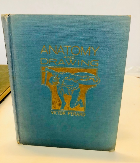 ANATOMY and DRAWING by Victor Perard (1942) Illustrated