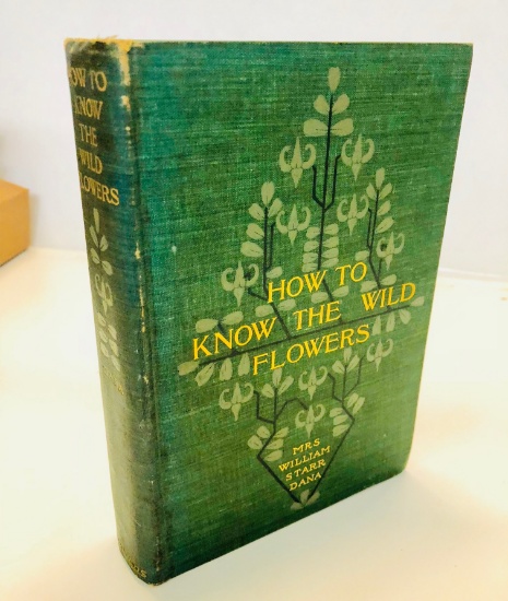How to KNOW THE WILD FLOWERS by William Starr Dana (1900) Illustrated
