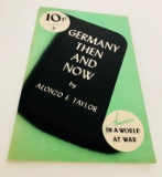 GERMANY Then and Now (c.1940) AMERICAN IN A WORLD AT WAR Pamphlet