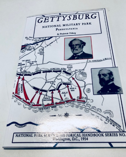 GETTYSBURG National Military Park (1961) Handbook CIVIL WAR