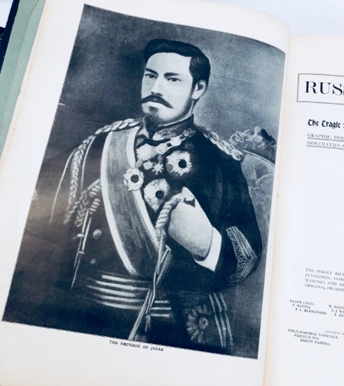 RARE RUSSIA AND JAPAN: Tragic Struggle for Empire in the Far East (1906) RUSSO-JAPANESE WAR