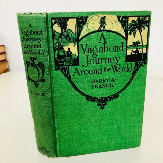 A Vagabond Journey Around the World (1910) First Edition TRAVEL
