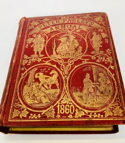 PETER PARLEY'S ANNUAL (1860) Christmas & New Year's Present For Young People